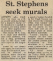 19830624 ST STEPHENS HOSPITAL SEEK MURAL PAINTERS CN